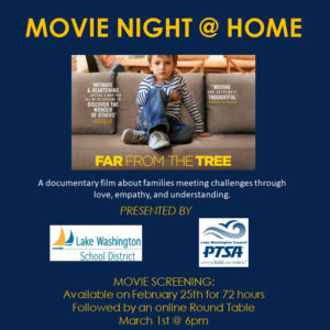 FAR FROM THE TREE discussion @ Online via Zoom