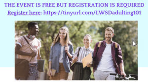 Adulting 101 @ Lake Washington Resource Center