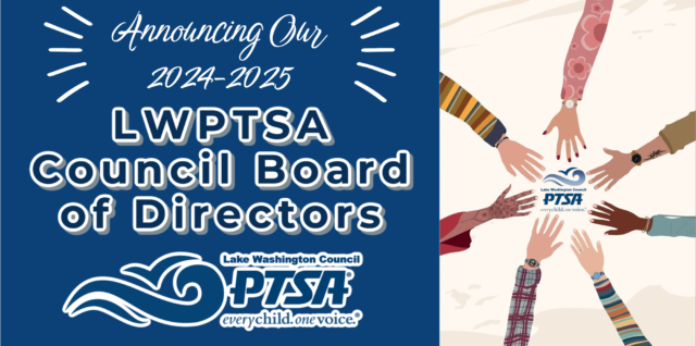 Congratulations to our 2024-2025 LWPTSA Council Board of Directors!