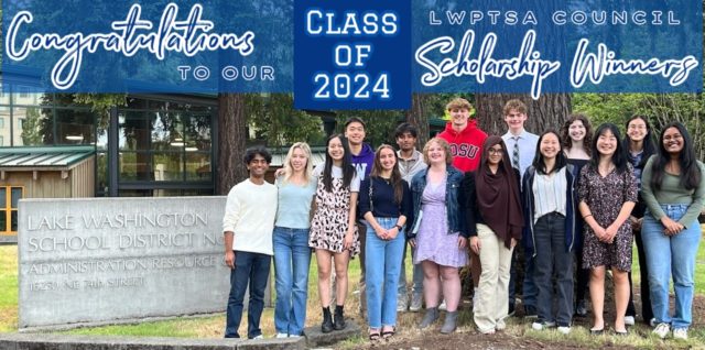 Congratulations to Our Class of 2024 LWPTSA Council Scholarship Winners!