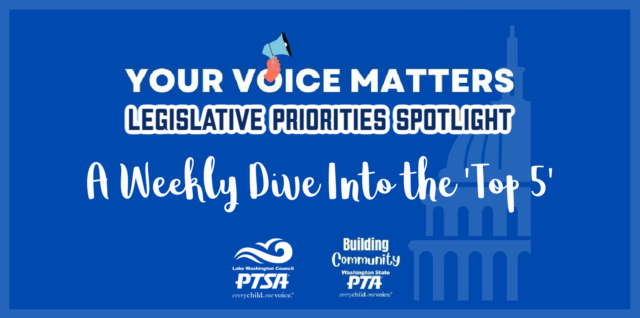 Your Voice Matters! Legislative Priorities Spotlights — A Weekly Dive Into the "Top 5"