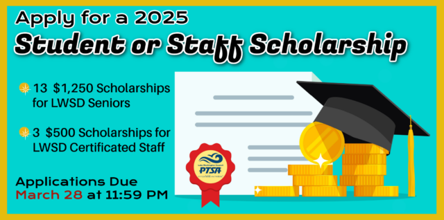 Apply for a 2025 Student or Staff Scholarship