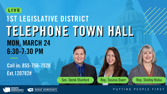 1st Legislative District Telephone Town Hall March 24, 2025